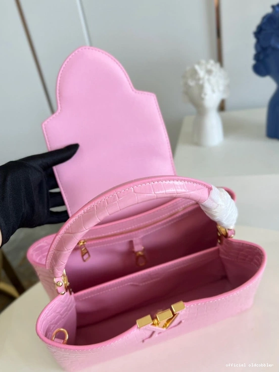 Official oldcobbler MM LOUIS VUITTON CAPUCINES 0803